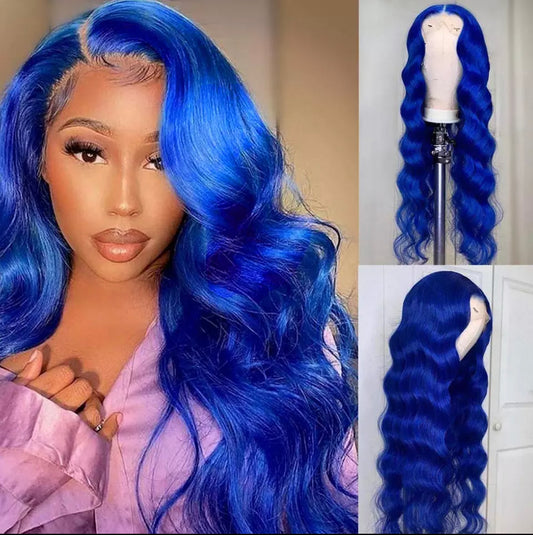 Blue 13x4 Lace Frontal